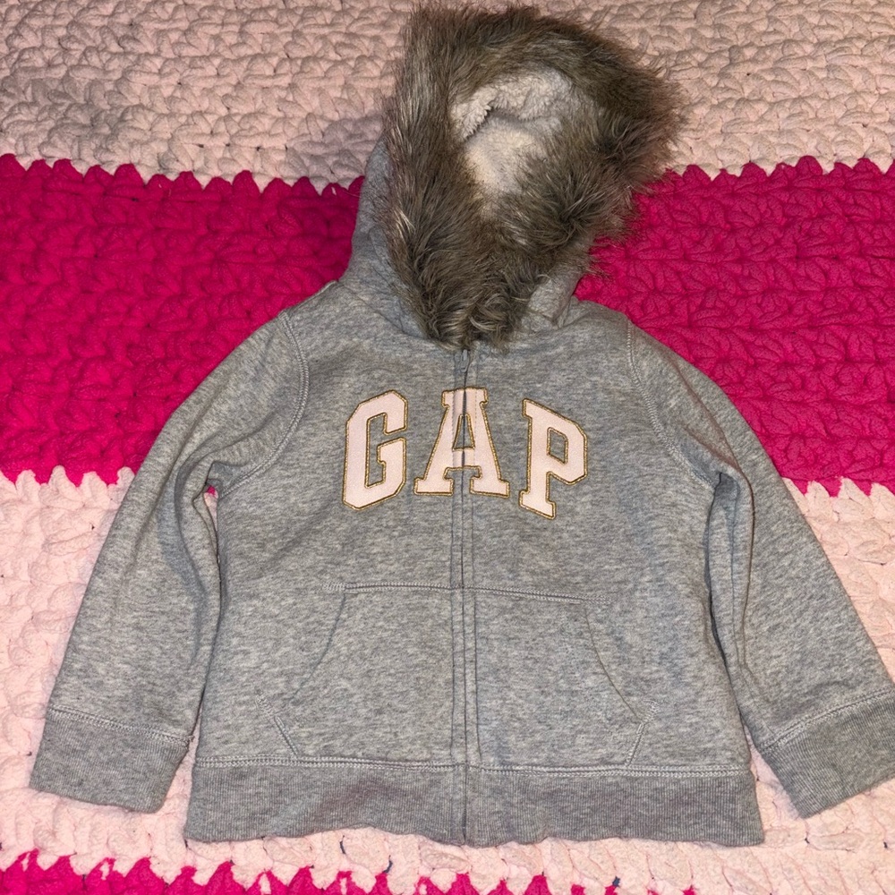 GAP Cream Toddler Hoodie